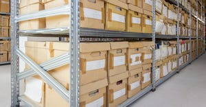 files stored in bins