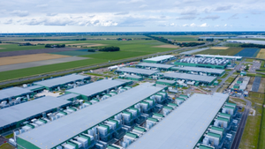 Microsoft data center from above